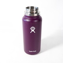 Hydro Flask 32oz Stainless Steel Vacuum Insulated Water Bottle Purple No Lid - £13.98 GBP