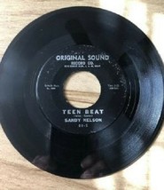 Sandy Nelson Original Sound  Record Co  45 RPM (Big Jump &amp; Teen Beat) - £3.98 GBP