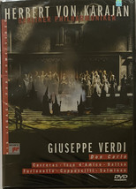 Herbert Von Karajan - Verdi: Don Carlos (DVD, 2002) NEW &amp; SEALED -free shipping - £15.40 GBP