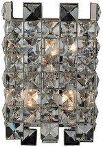 Wall Sconce KALCO PIAZZE Casual Luxury 3-Light Clear Crystal Polished Chrome - £2,023.58 GBP