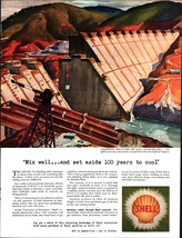 1942 Shell Gasoline Vintage Ad mix well and set aside 100 years to cool E7 - $26.92