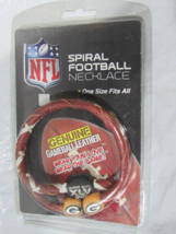 NFL Green Bay Packers Super Bowl XLV Spiral Football Necklace by Gamewear - £18.75 GBP