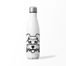 SCHNAUZER PEEKING Insulated Water Bottle - £27.06 GBP