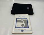 2001 Ford Windstar Owners Manual Handbook Set with Case OEM G03B41070 - $17.32