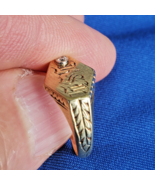 RARE FIND! Antique Victorian Girls 14k Gold Baby’s Ring DIAMOND Floral S... - $2,525.24 CAD RARE FIND! Antique Victorian Girls 14k Gold Baby’s Ring DIAMOND Floral S... - $2,525.24 CAD