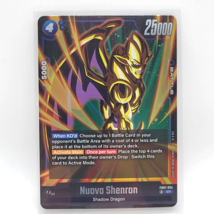 Nuova Shenron FB07-034 Wish for Shenron Super Rare Textured Foil Dragonb... - $9.19