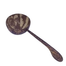 Coconut Shell Kitchen Tool Dipper Ladle Handcrafted Kitchenware Eco Friendly - £27.56 GBP
