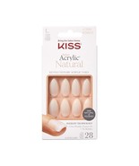 KISS NEW YORK SALON ACRYLIC FRENCH  REVOLUTIONARY FRENCH NAILS #KSAN03 - $111.65 MXN