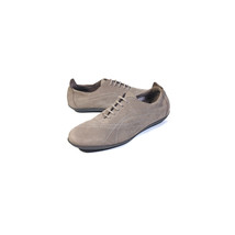 $450 ARCHE Shoes 38 Made in FRANCE Taupe Soft Nubuck Oxfords Comfort Size 7 - £151.07 GBP