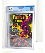 Marvel Comic Book 1968 Fantastic Four Graded 4.5 CGC July Vol 76 - $203.28 CAD