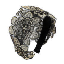 Fashion Women&#39;s Wide Headband Lace Hairband Hair Band Accessories Head Wrap - £11.24 GBP