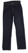 Wrangler Boys Adjustable Denim Jeans 14 Slim Dark Blue Boot Cut 5SCBWM2 Denim - £13.33 GBP