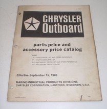 Chrysler Outboards Parts Price &amp; Accessory Price Catalog - £10.94 GBP