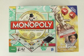 Hasbro Monopoly 2009 Championship Edition Board Game COMPLETE Trophy C-1... - £14.25 GBP