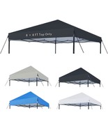 8X8 Canopy Replacement Top Only, Waterproof Pop-Up Canopy Tent Cover With - $51.99