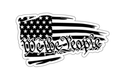 We The People Us Flag Trump Vinyl Decal Sticker - America Patriot Usa Car Truck - £0.78 GBP+
