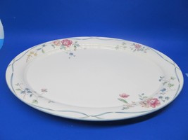 Lenox Chinastone Country Cottage Courtyard 14 1/2&quot; X 10 3/4&quot; Oval Platter VGC - £15.15 GBP