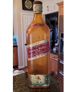 VINTAGE JOHNNIE WALKER ADVERTISING GIANT RED LABEL Display BOTTLE Piggy ... - $1,891.90 MXN