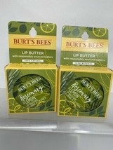 (2) Burt&#39;s Bees Rosemary &amp; Lemon 100% Lip Butter Tin Balm COMBINE SHIP - £7.86 GBP