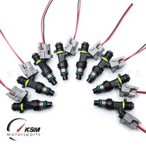 8 x 750cc 71lb Fuel Injectors For 04-10 Infiniti QX56 04-16 Nissan 5.6 V8 VK56  - £221.22 GBP