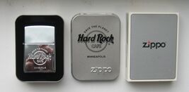 Hard Rock Cafe MINNEAPOLIS, Minnesota (CLOSED 2011) Zippo Lighter 2002 - $29.40