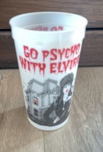 Go Psycho With Elvira Wienerschnitzel Slice Plastic Cup  Vintage - $30.00