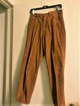 Vintage Women&#39;s Eddie Bauer Caramel Corduroy Pants - Size 10 Petite - £35.97 GBP