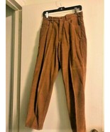 Vintage Women&#39;s Eddie Bauer Caramel Corduroy Pants - Size 10 Petite - £35.38 GBP