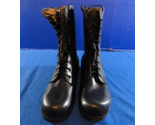 CIC GENESCO BLACK COMBAT MILITARY BOOTS TACTICAL SOLE VIETNAM ERA 6.5R - $78.40