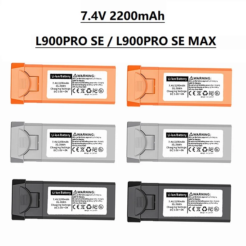 7.4V 2200mAh L900 PRO Se L900 PRO Se Max Drone Battery For L900 PRO Se Max Drone - £14.52 GBP+