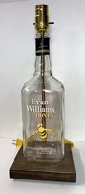 Evan Williams Honey Large 1.75L Whiskey Liquor Bottle TABLE LAMP LIGHT W... - £44.31 GBP
