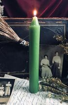 Green Luck Prosperity Pack of 12 Wicca Occult Witch Ritual Spell Chime C... - $15.99