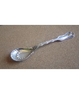 ANTIQUE 1893 WHITING STERLING SILVER IMPERIAL QUEEN 6&quot; SUGAR SPOON - $65.00