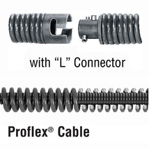 General Wire 1.25 ? x 10&#39; Proflex Sectional Sewer Cleaner Cable w/ L-Con... - $166.99