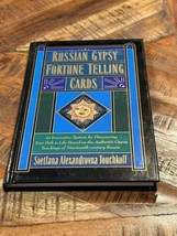 Russian Gypsy Fortune Telling Cards by Svetlana A. Touchkoff Hardcover Book - $14.85