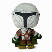 Star Wars Mandalorian Standing Pose Plush Squeaky Dog Toy Multi-Color - £19.96 GBP