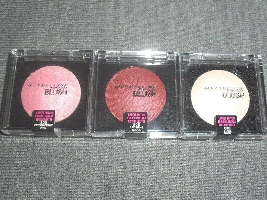 buy 2 get 1 free! (add 3) maybelline limited edition blush (choose 800 805 810)