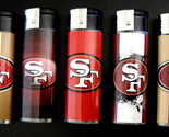 San Francisco Football LogoTheme Set of 5 Cigarette Lighters  - £12.59 GBP