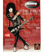 Kiss teen magazine pinup clipping Signature Series Paul Stanley Rockline - £2.75 GBP
