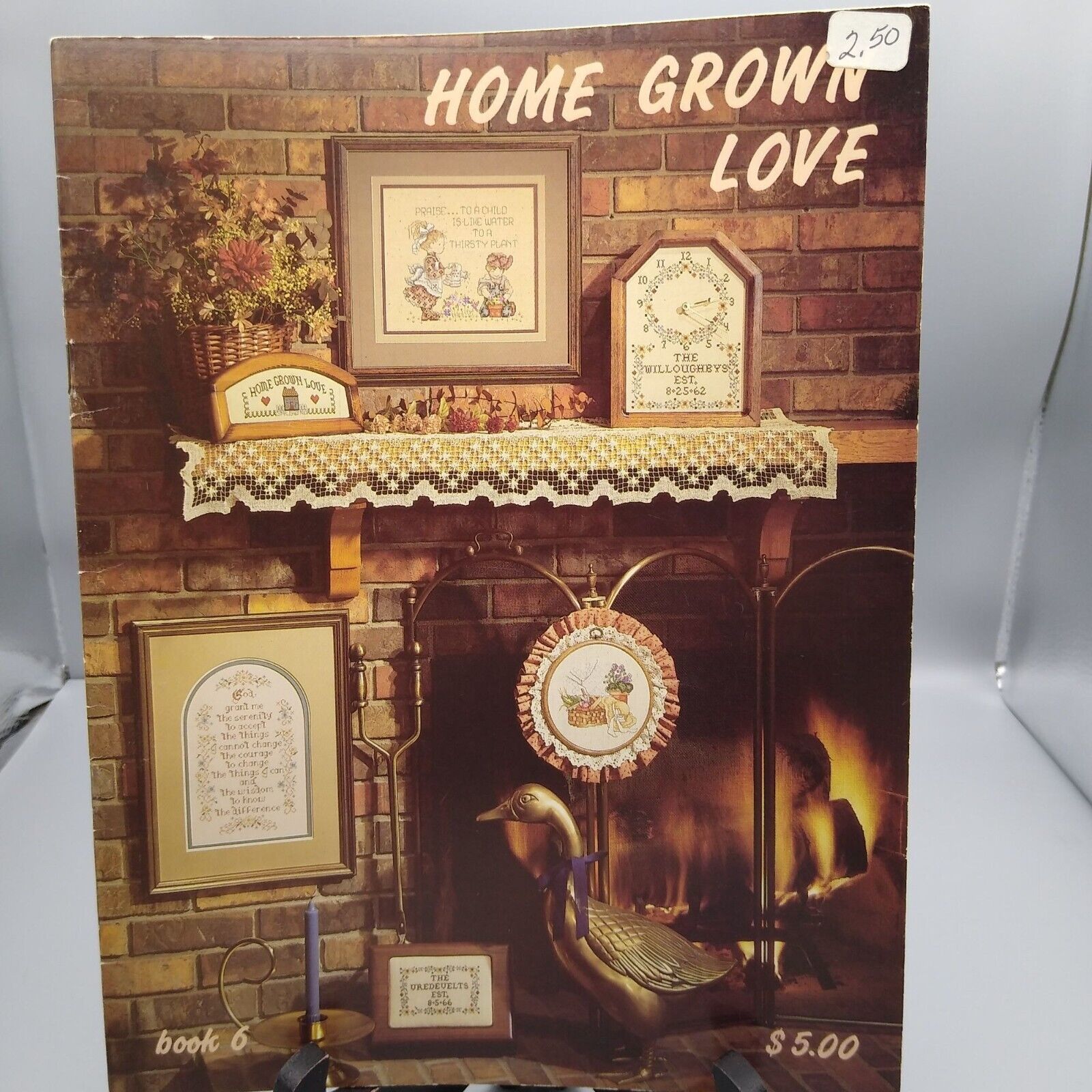 Primary image for Vintage Cross Stitch Patterns, Home Grown Love, 1984 Stoney Creek Collection