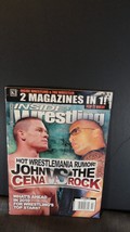 Collectable Inside Wresling &amp; The Wrestler John Cena Vs The Rock 2010 Magazine - £8.98 GBP