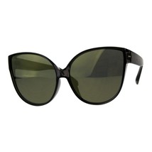 Oversized Butterfly Sunglasses Women&#39;s Designer Fashion Mirror Lens - £14.78 GBP