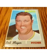 1970 TOPPS SEATTLE PILOTS BOB MEYER  Pitcher Baseball Card RARE Soft Sle... - £5.38 GBP