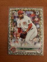 2022 Topps Baseball Walmart Holiday Metallic Tony Santillan #HW60 Cincinnati - £0.79 GBP