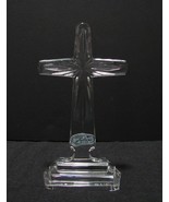 Crystal Cross Julia Poland Figurine Crucifix Cut Glass 24% Lead Cut Crys... - $21.95 CAD
