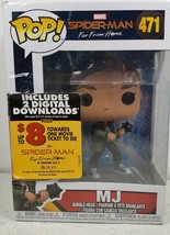 Funko Pop Spider Man MJ Bobble Head Figure Far From Home Marvel 471 New ... - $333.13 MXN