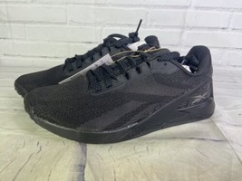 Authenticity Guarantee 
Reebok Nano X1 Womens Black Gray Pewter Training Shoe... - £83.08 GBP