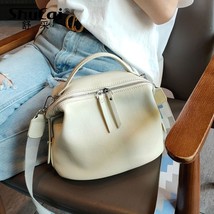 small shoulder bag for women messenger bags ladies Soft Genuine leather handbag  - £109.35 GBP