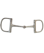 Partrade Metalab D Ring Snaffle Western Horse Bit 5&quot; mouth - $29.99