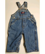 Vtg Y2K Old Navy Bib Overalls Baby Size S 3-6mos Blue Denim Unisex One P... - $14.84